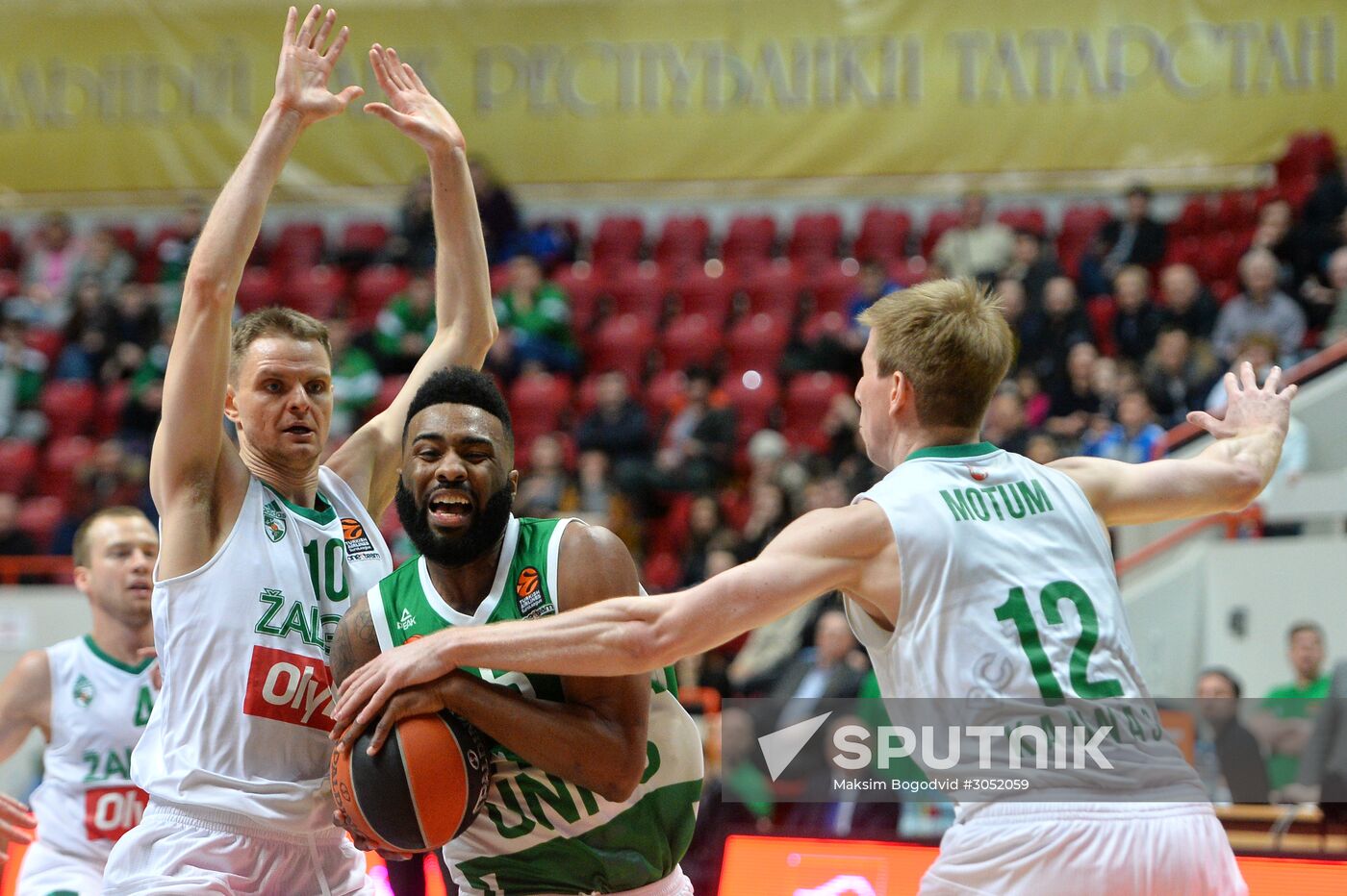 Euroleague Basketball. UNICS vs. Zalgiris