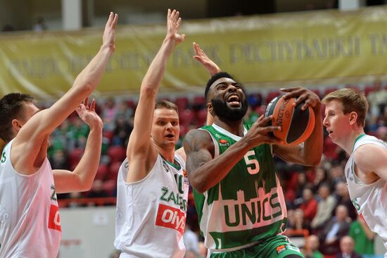 Euroleague Basketball. UNICS vs. Zalgiris