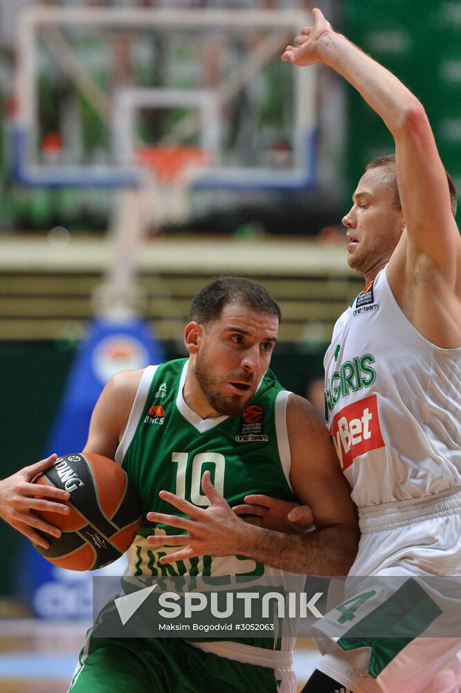 Euroleague Basketball. UNICS vs. Zalgiris