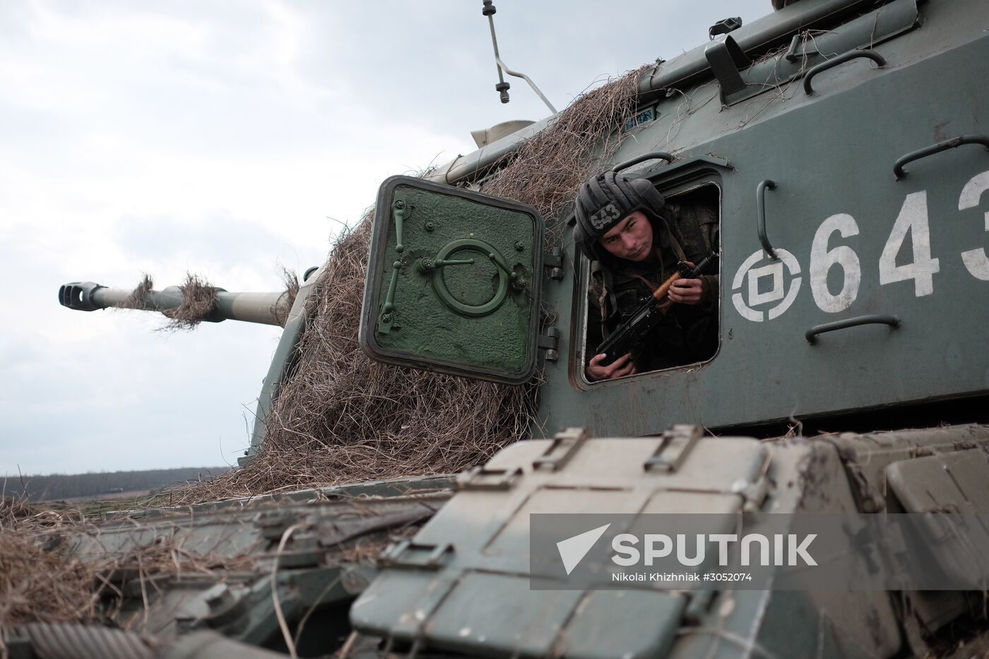 Military exercise in Krasnodar Territory