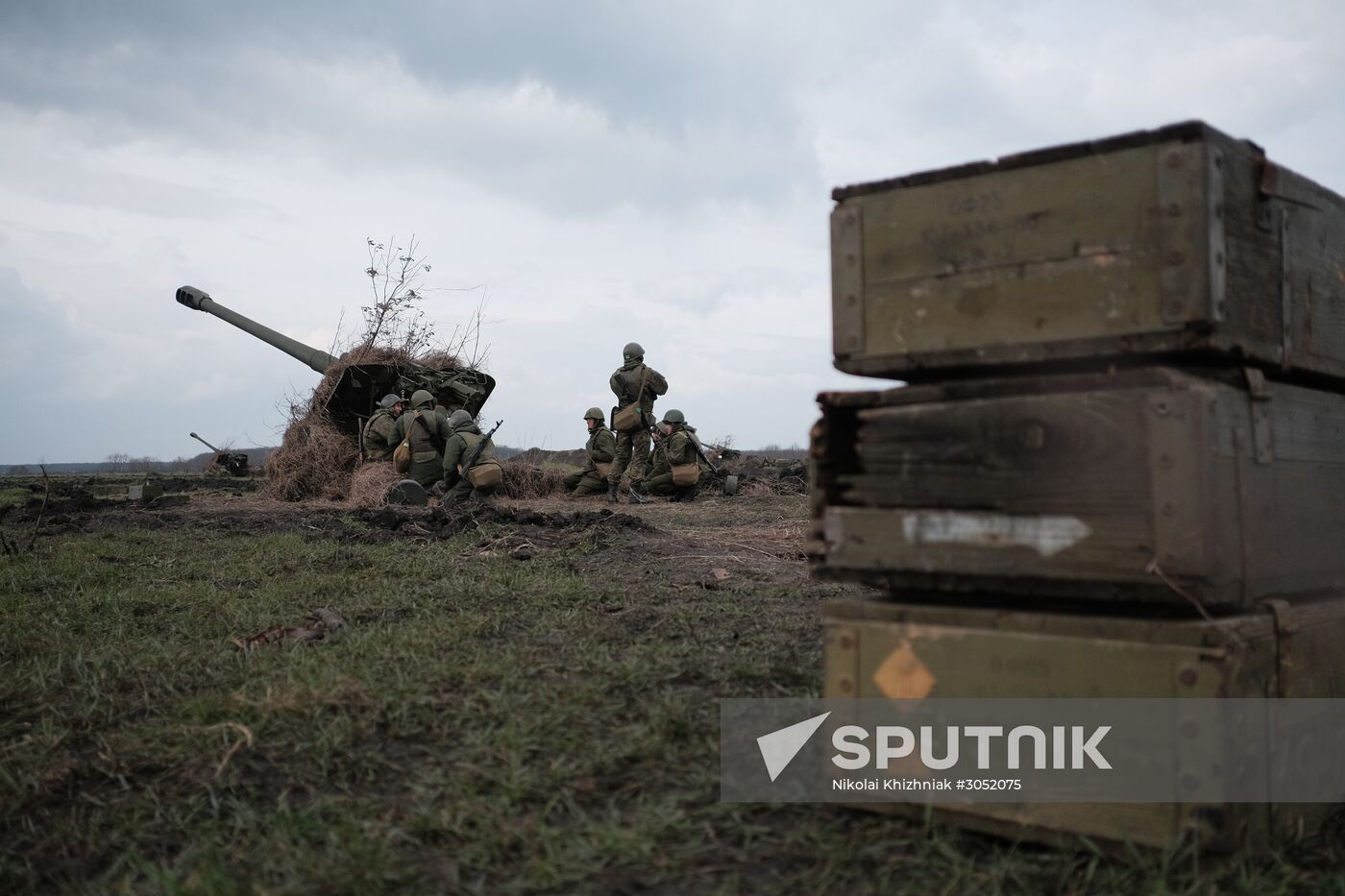 Military exercise in Krasnodar Territory