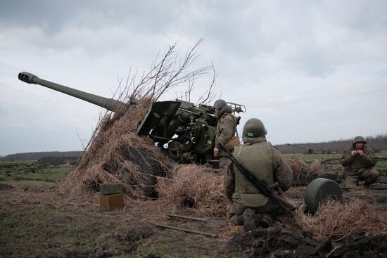 Military exercise in Krasnodar Territory