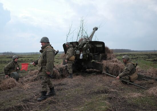 Military exercise in Krasnodar Territory