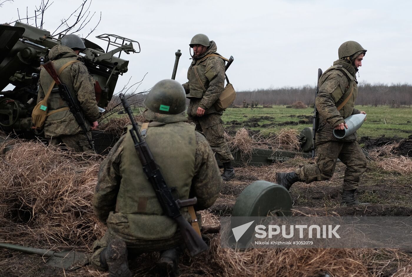 Military exercise in Krasnodar Territory