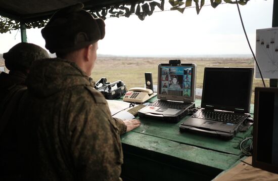Military exercise in Krasnodar Territory