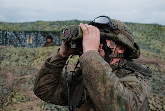 Military exercise in Krasnodar Territory