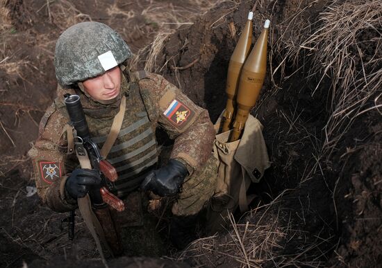 Military exercise in Krasnodar Territory