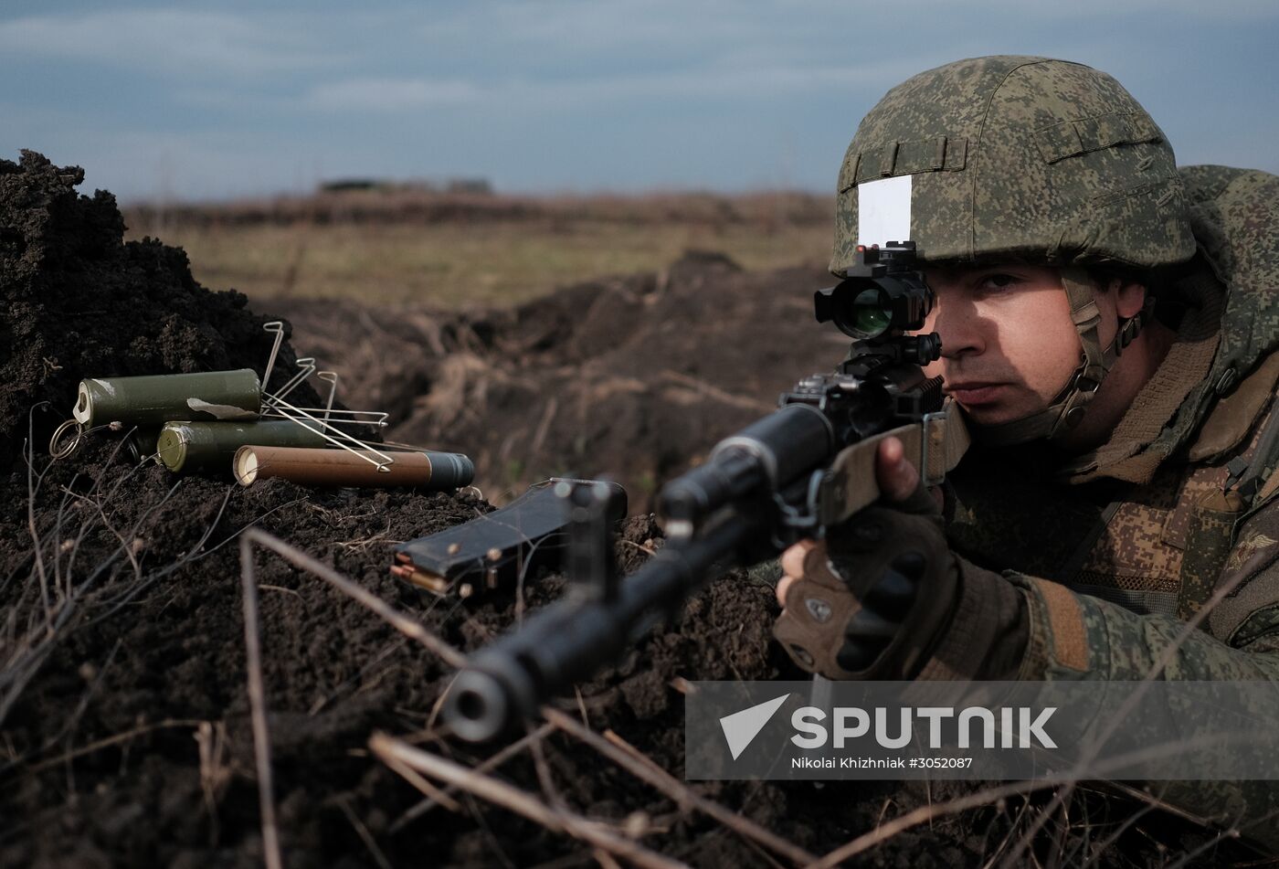 Military exercise in Krasnodar Territory