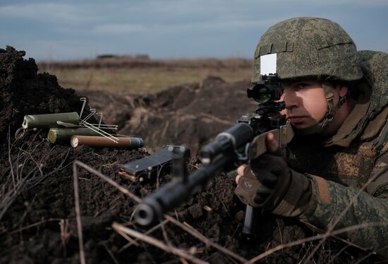 Military exercise in Krasnodar Territory