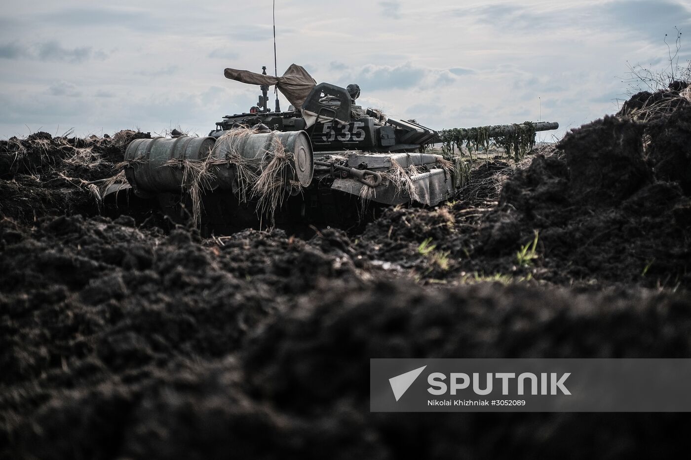 Military exercise in Krasnodar Territory