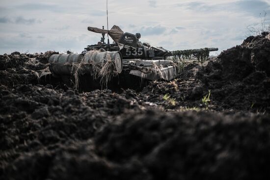 Military exercise in Krasnodar Territory