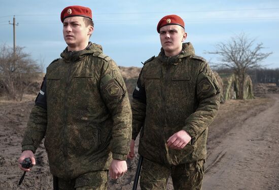 Military exercise in Krasnodar Territory