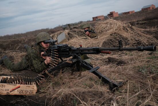 Military exercise in Krasnodar Territory