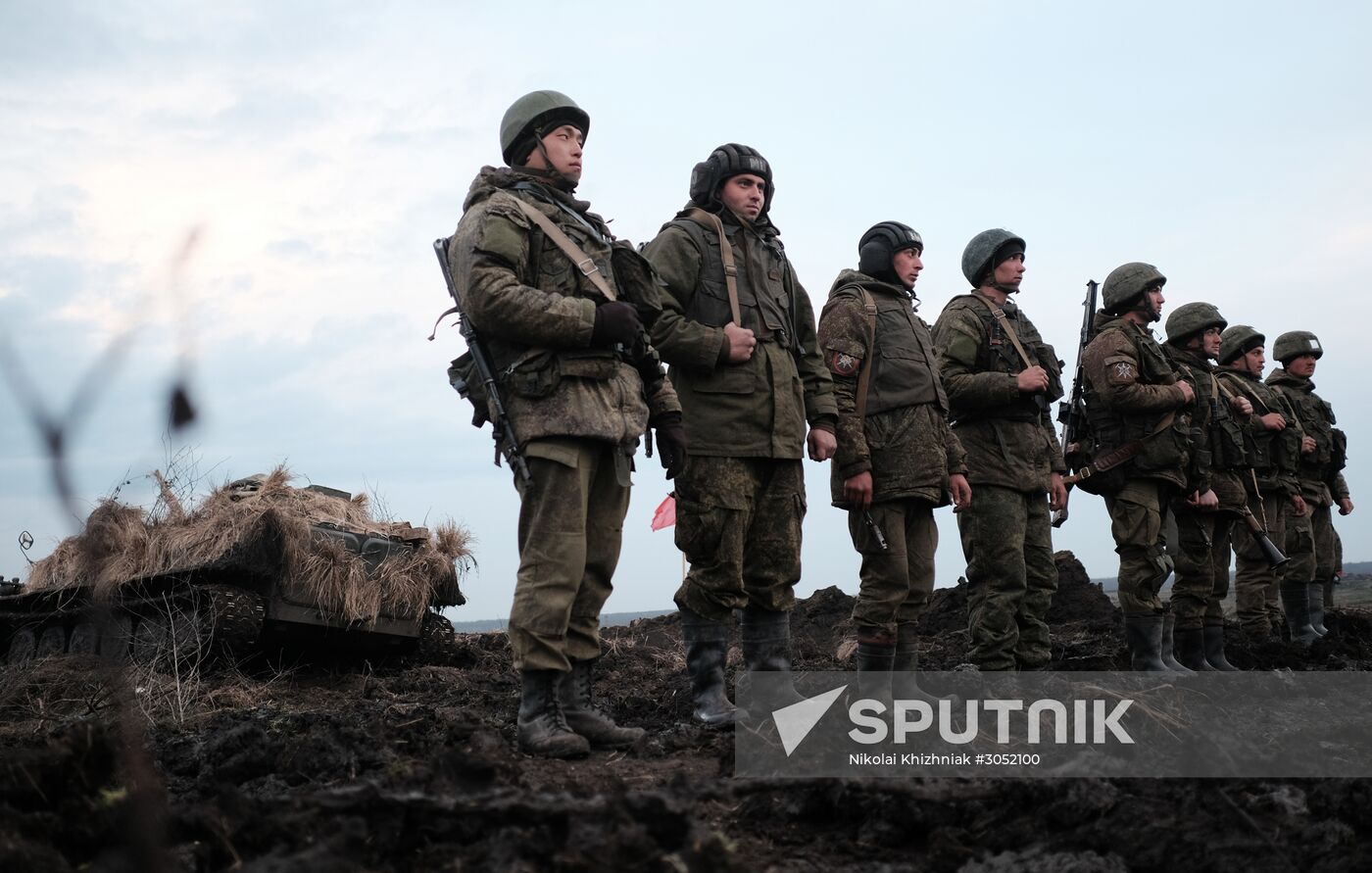 Military exercise in Krasnodar Territory