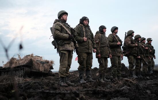 Military exercise in Krasnodar Territory