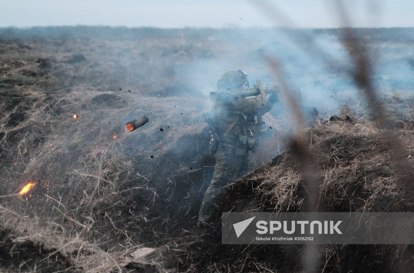 Military exercise in Krasnodar Territory