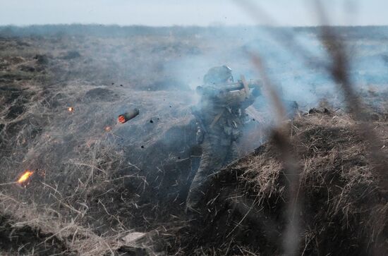 Military exercise in Krasnodar Territory