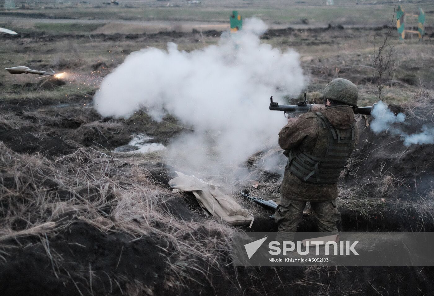 Military exercise in Krasnodar Territory