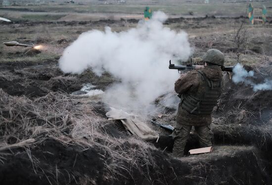 Military exercise in Krasnodar Territory