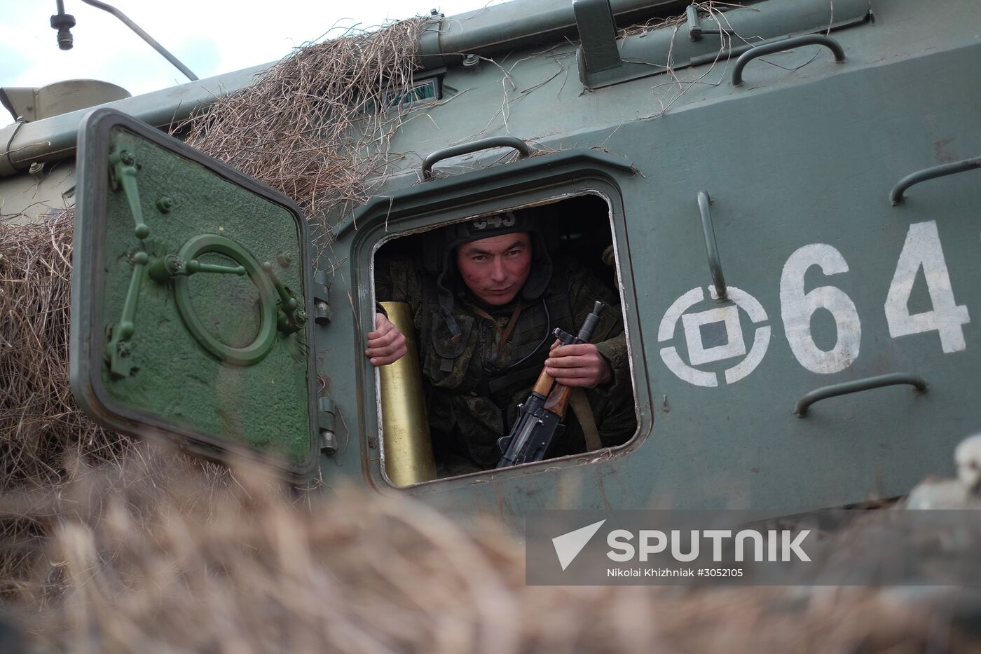 Military exercise in Krasnodar Territory