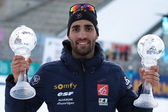 Russian biathlon men's team wins Relay Small Crystal Globe