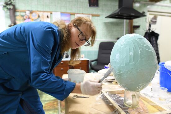 Taxidermy workshop of the Darwin Museum