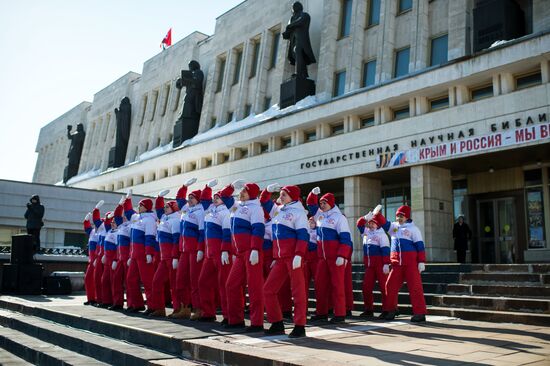 Celebrations mark 3rd anniversary of Crimea's reunion with Russia