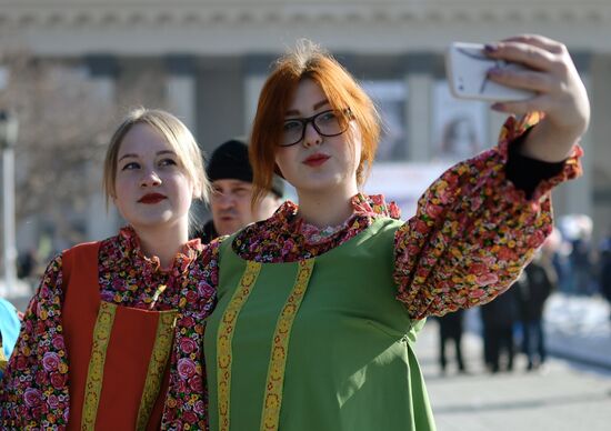 Celebrations mark 3rd anniversary of Crimea's reunion with Russia