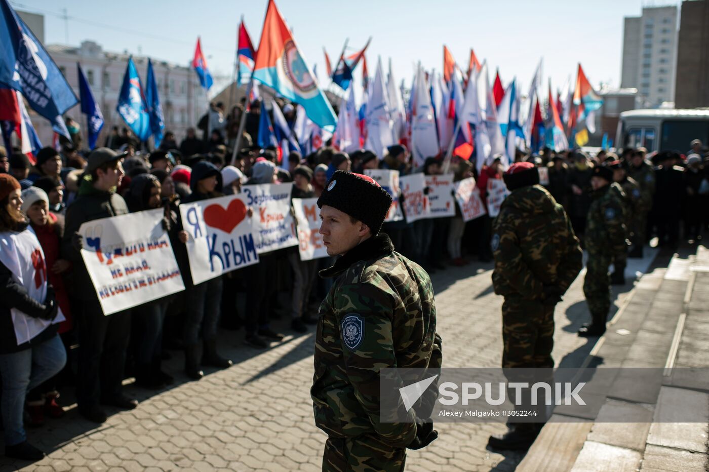 Celebrations mark 3rd anniversary of Crimea's reunion with Russia