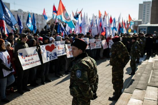Celebrations mark 3rd anniversary of Crimea's reunion with Russia