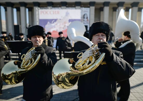 Celebrations mark 3rd anniversary of Crimea's reunion with Russia