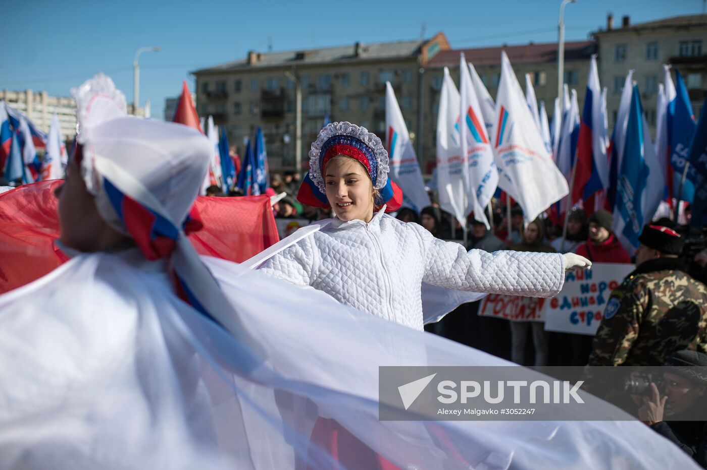 Celebrations mark 3rd anniversary of Crimea's reunion with Russia