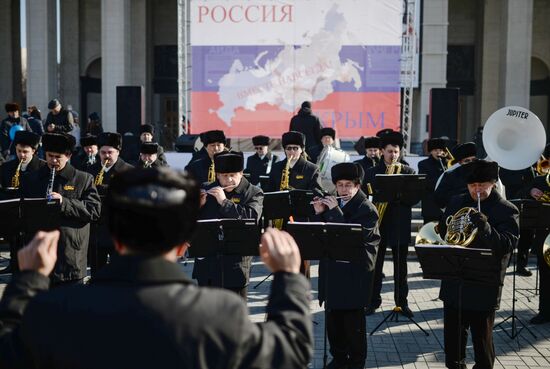 Celebrations mark 3rd anniversary of Crimea's reunion with Russia