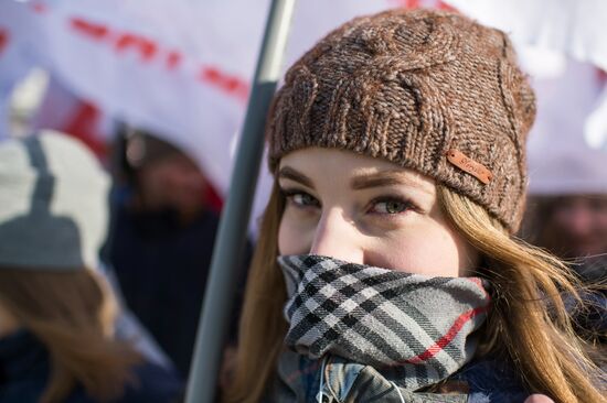 Celebrations mark 3rd anniversary of Crimea's reunion with Russia