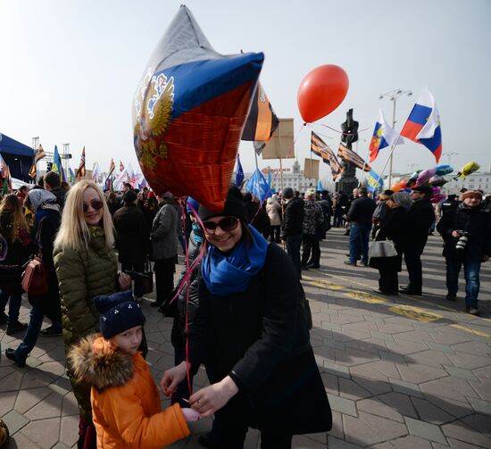 Celebrations mark 3rd anniversary of Crimea's reunion with Russia