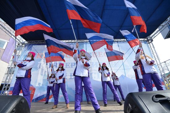 Celebrations mark 3rd anniversary of Crimea's reunion with Russia
