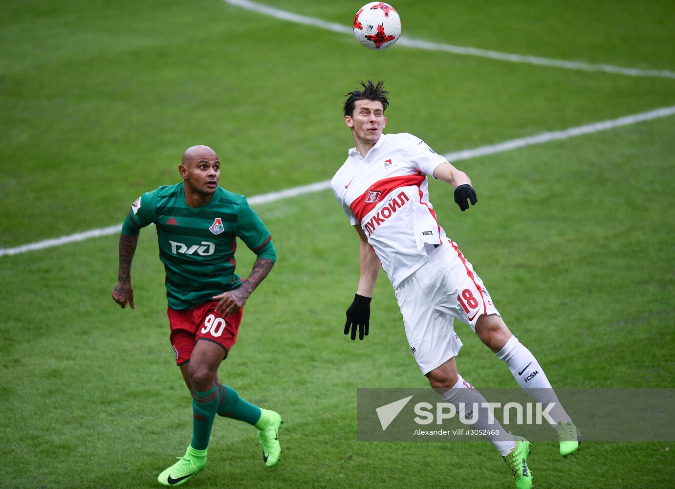 Russian Football Premier League. Lokomotiv vs. Spartak