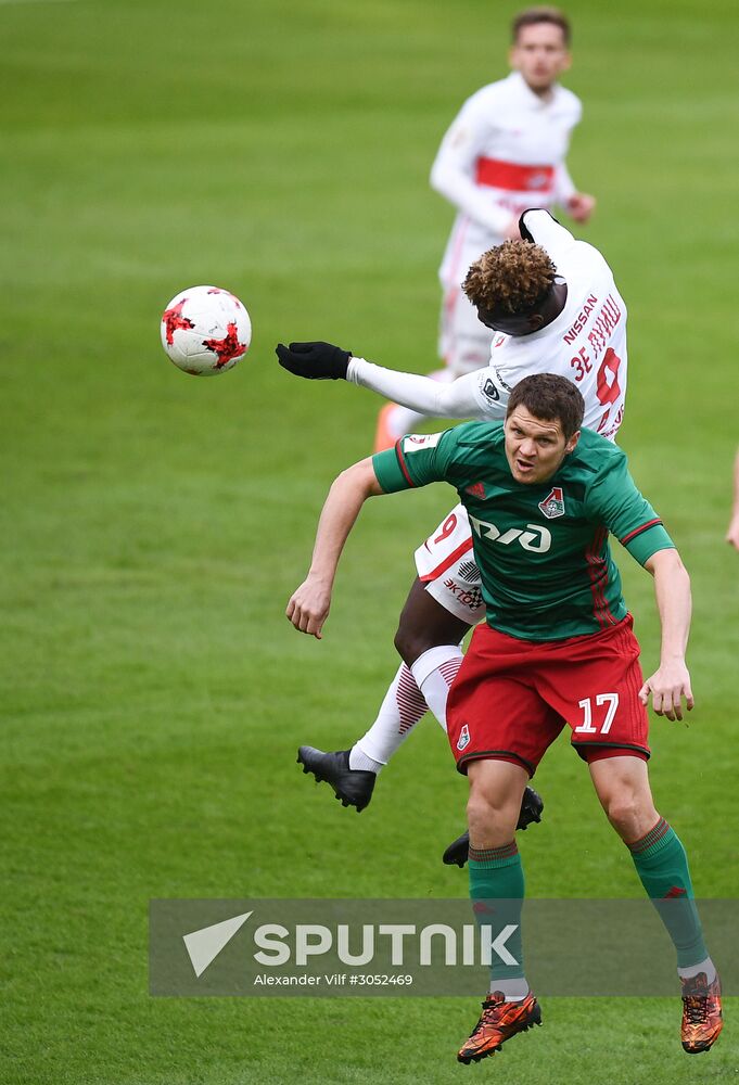 Russian Football Premier League. Lokomotiv vs. Spartak