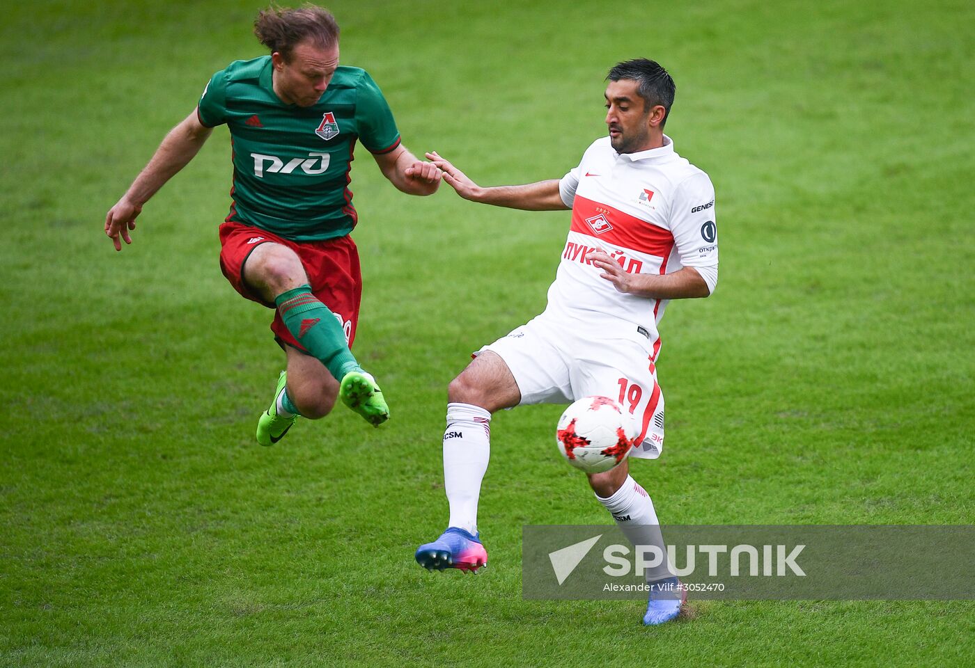 Russian Football Premier League. Lokomotiv vs. Spartak