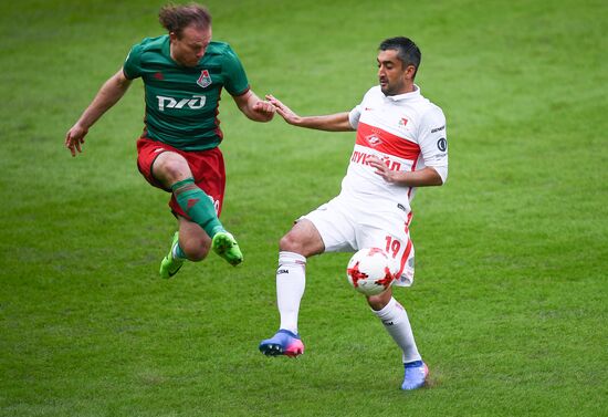 Russian Football Premier League. Lokomotiv vs. Spartak
