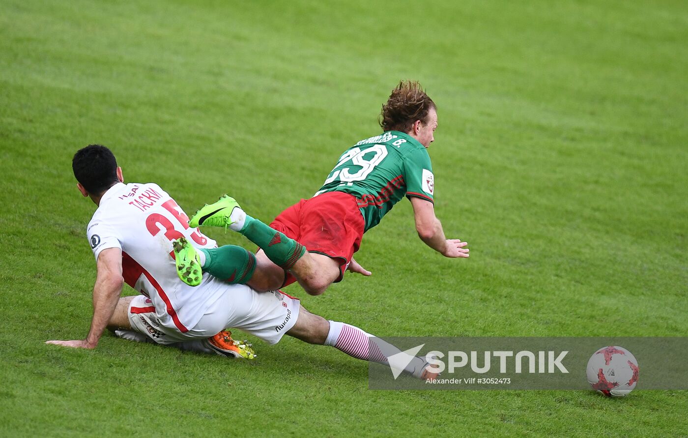 Russian Football Premier League. Lokomotiv vs. Spartak