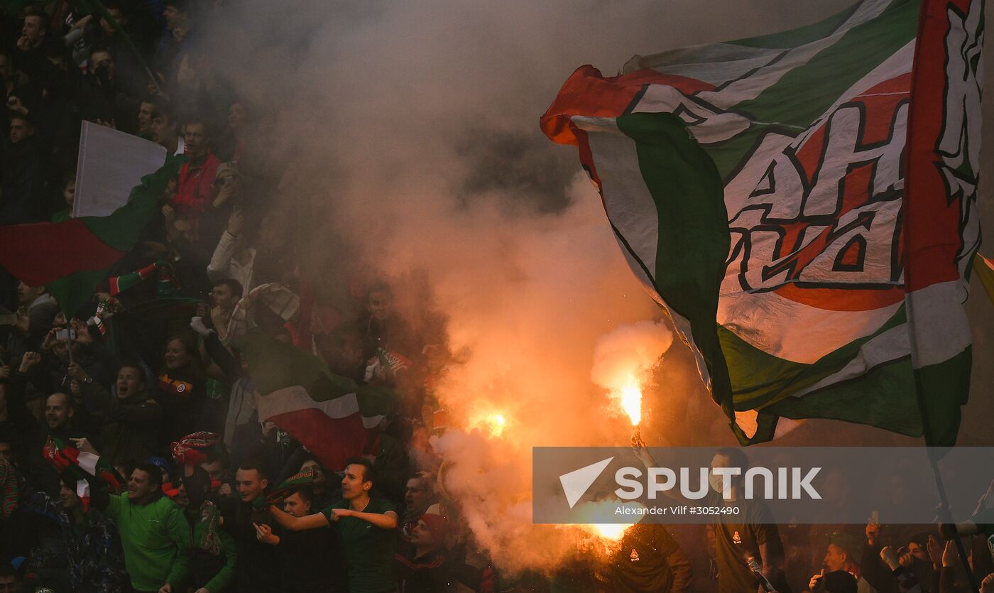 Russian Football Premier League. Lokomotiv vs. Spartak