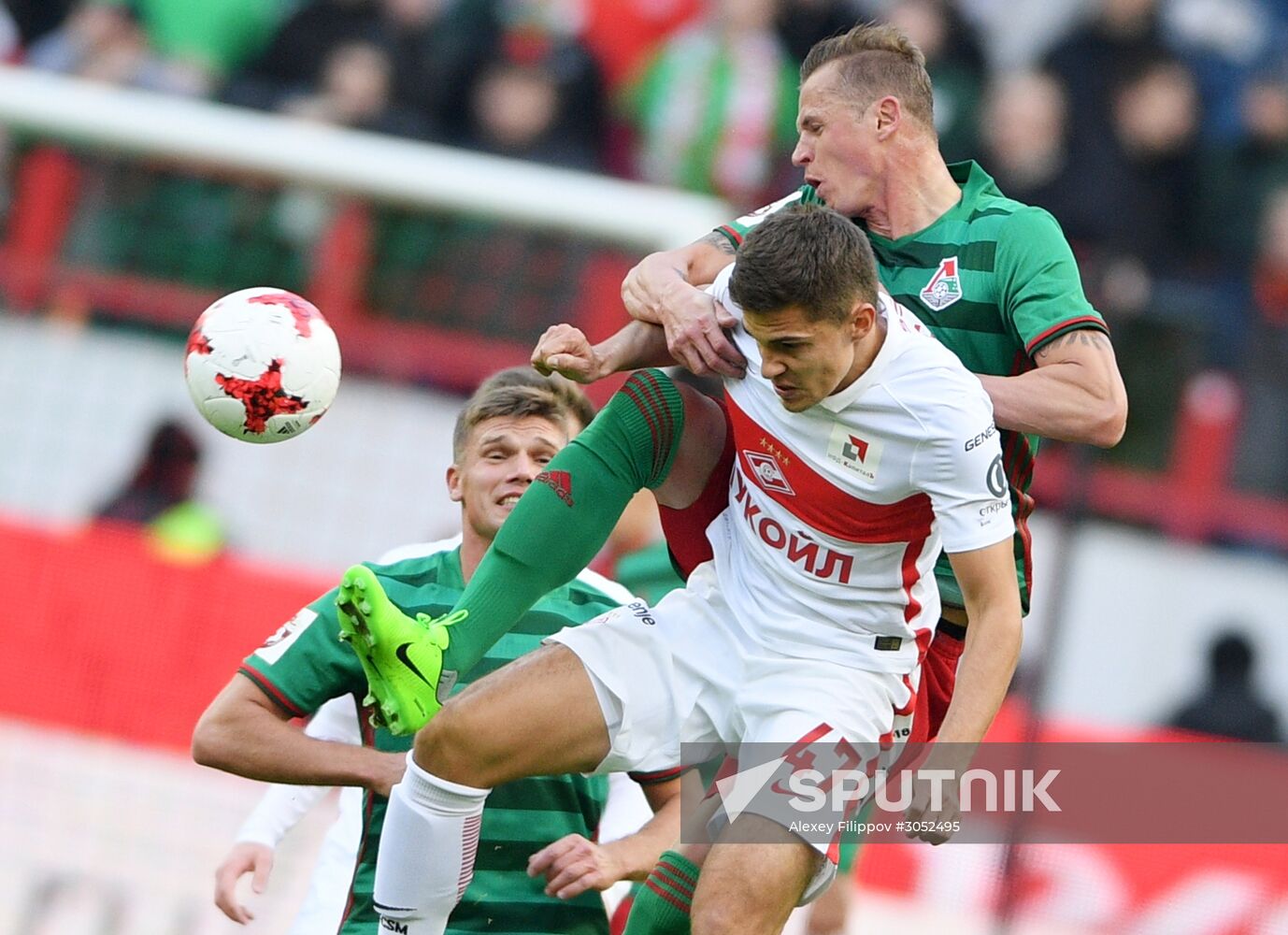 Russian Football Premier League. Lokomotiv vs. Spartak