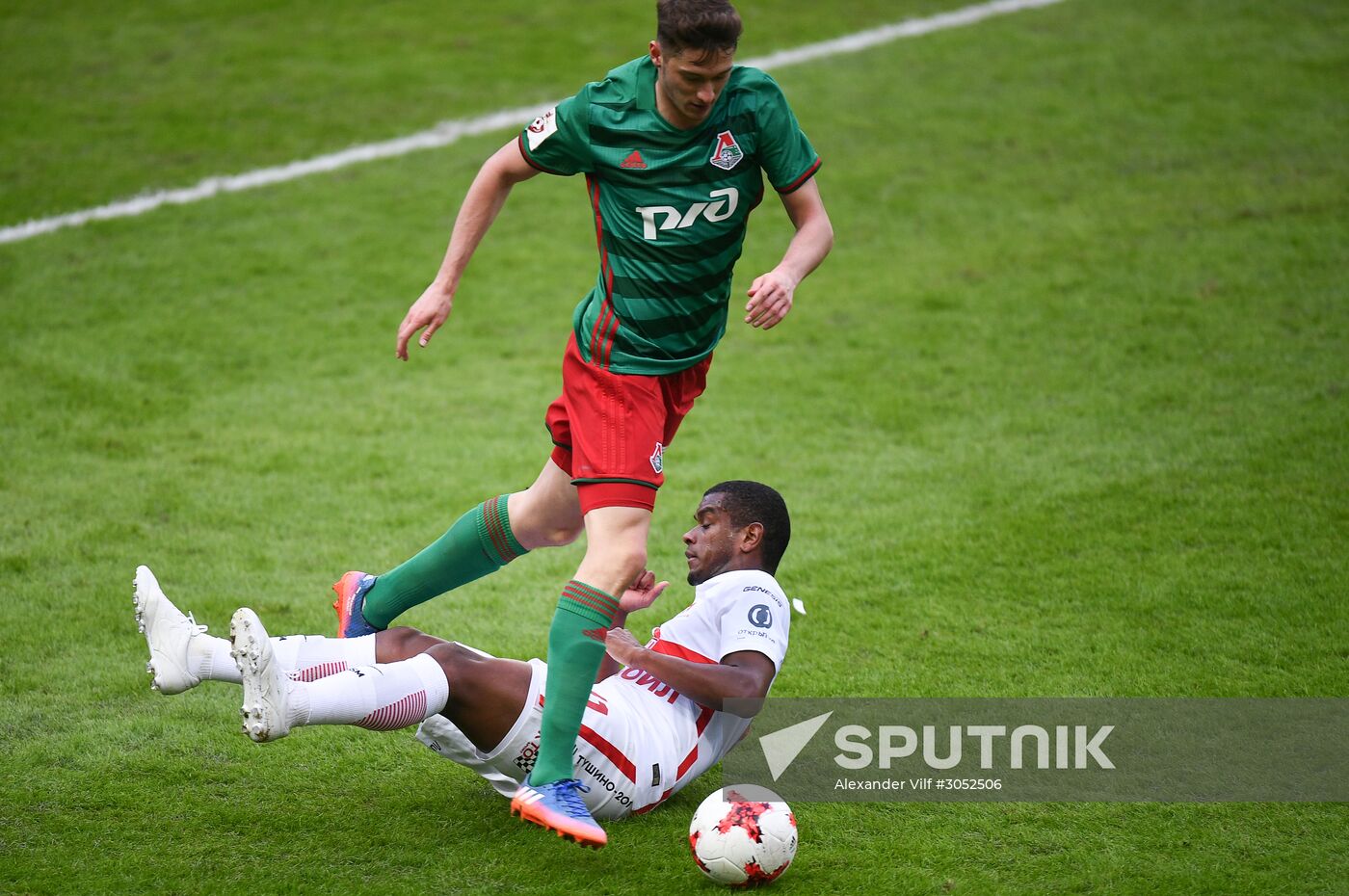 Russian Football Premier League. Lokomotiv vs. Spartak