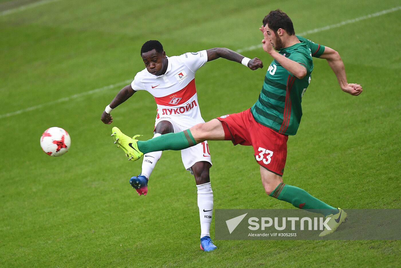 Russian Football Premier League. Lokomotiv vs. Spartak
