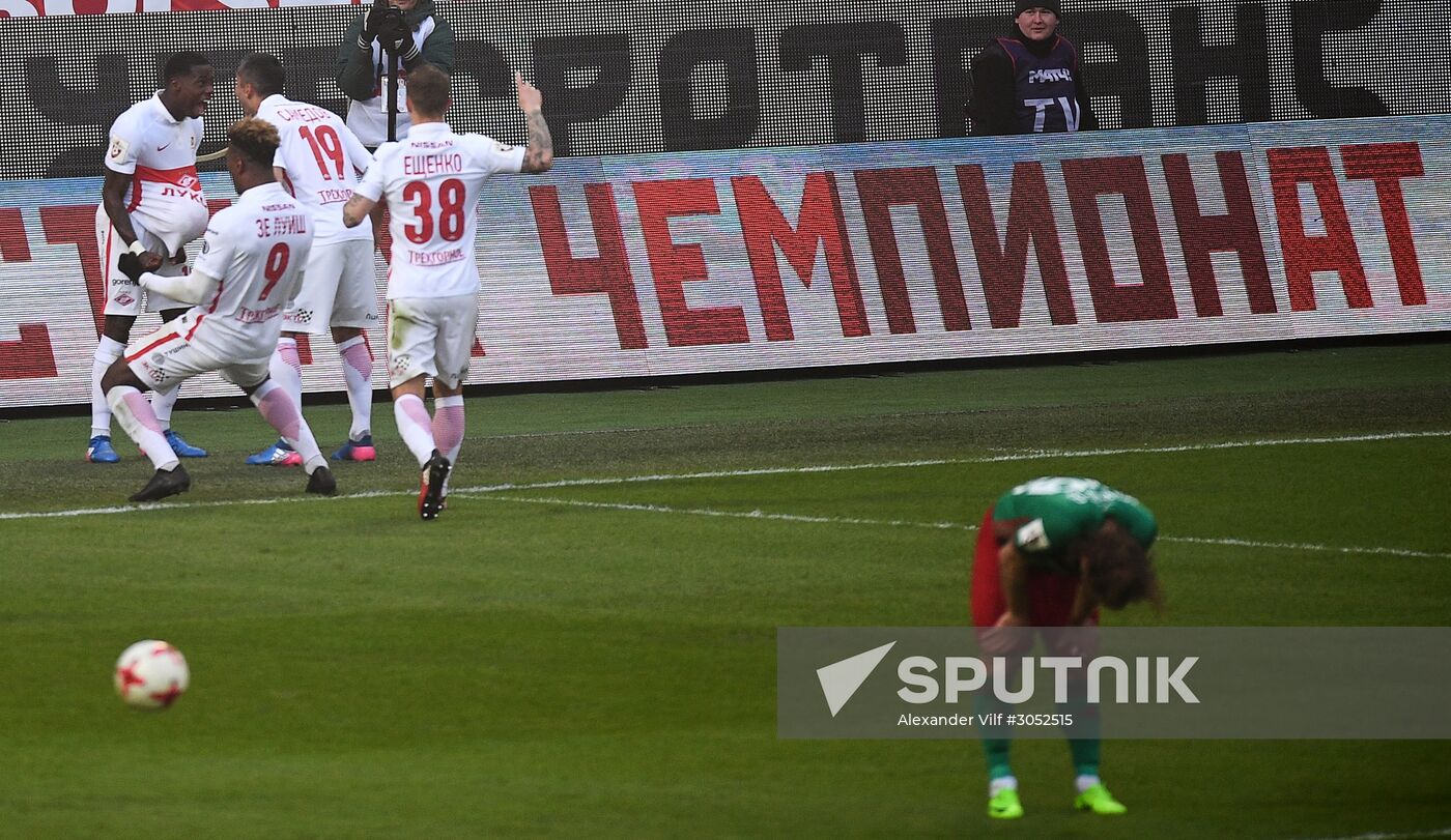 Russian Football Premier League. Lokomotiv vs. Spartak