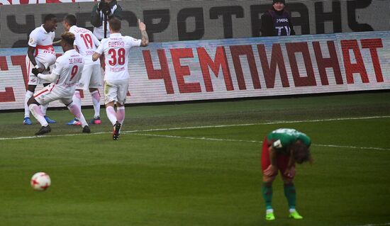 Russian Football Premier League. Lokomotiv vs. Spartak
