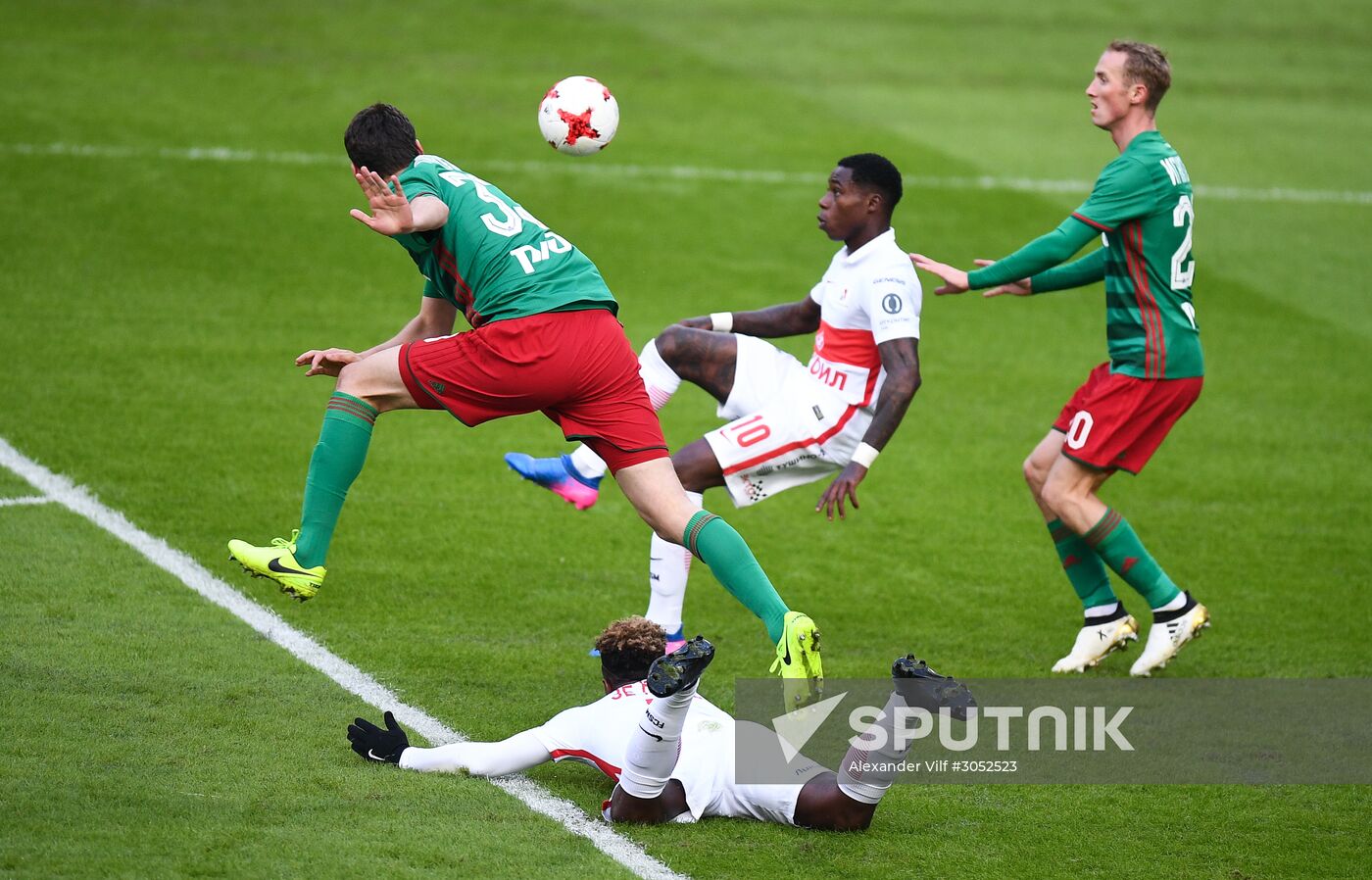 Russian Football Premier League. Lokomotiv vs. Spartak
