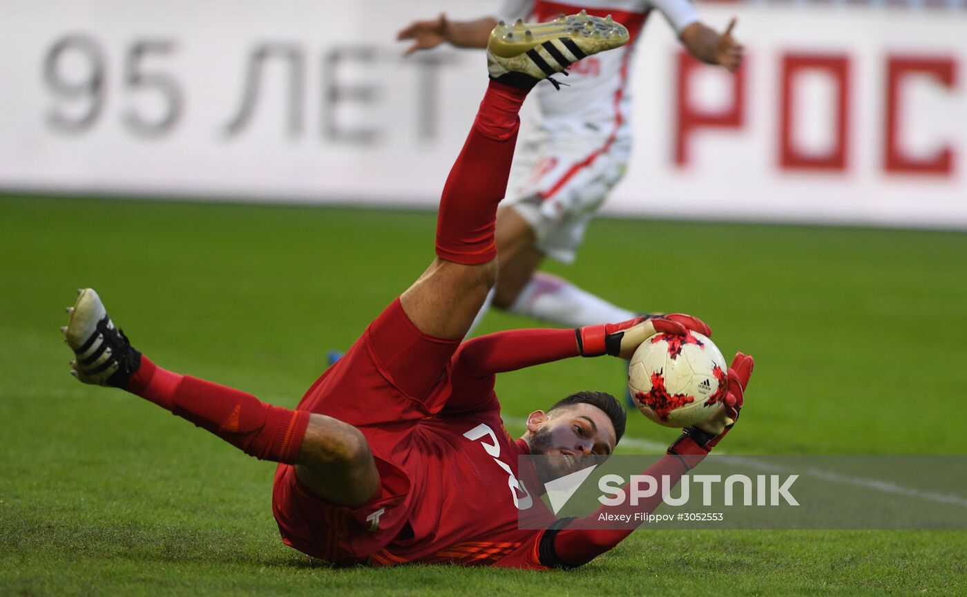 Russian Football Premier League. Lokomotiv vs. Spartak