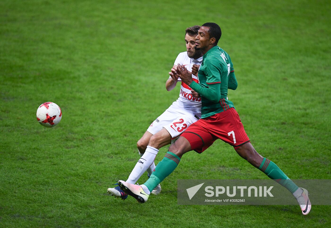 Russian Football Premier League. Lokomotiv vs. Spartak